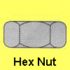 Cap Screw Nuts, Hex