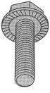 Serrated Hex Washer Flange